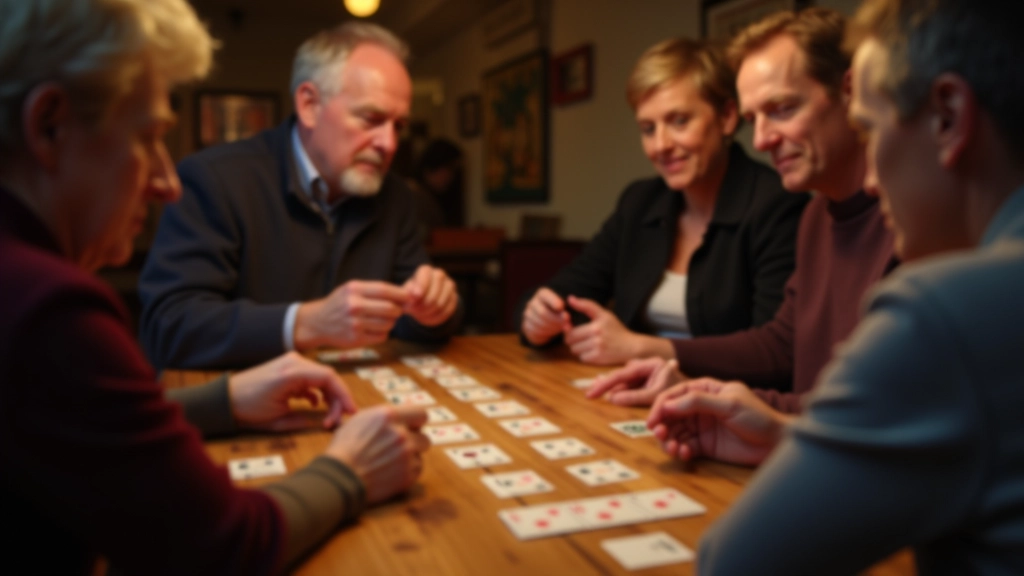 Cribbage club gathering